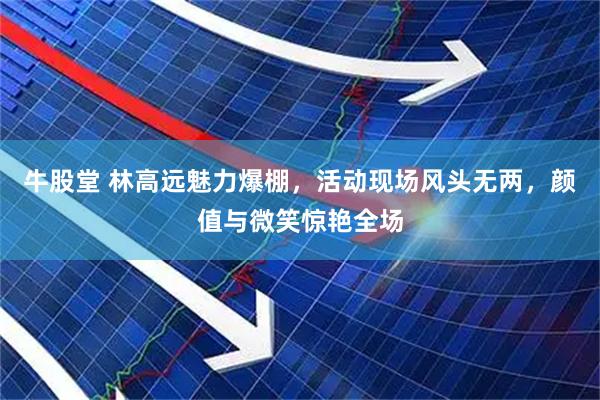 牛股堂 林高远魅力爆棚，活动现场风头无两，颜值与微笑惊艳全场
