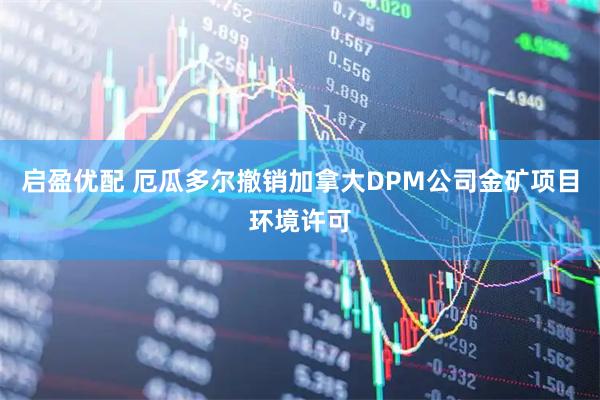 启盈优配 厄瓜多尔撤销加拿大DPM公司金矿项目环境许可